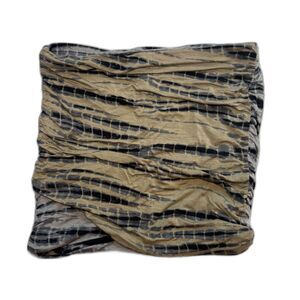 Free People Ruched Tie Dye Mini Skirt - Tan & Black - Medium